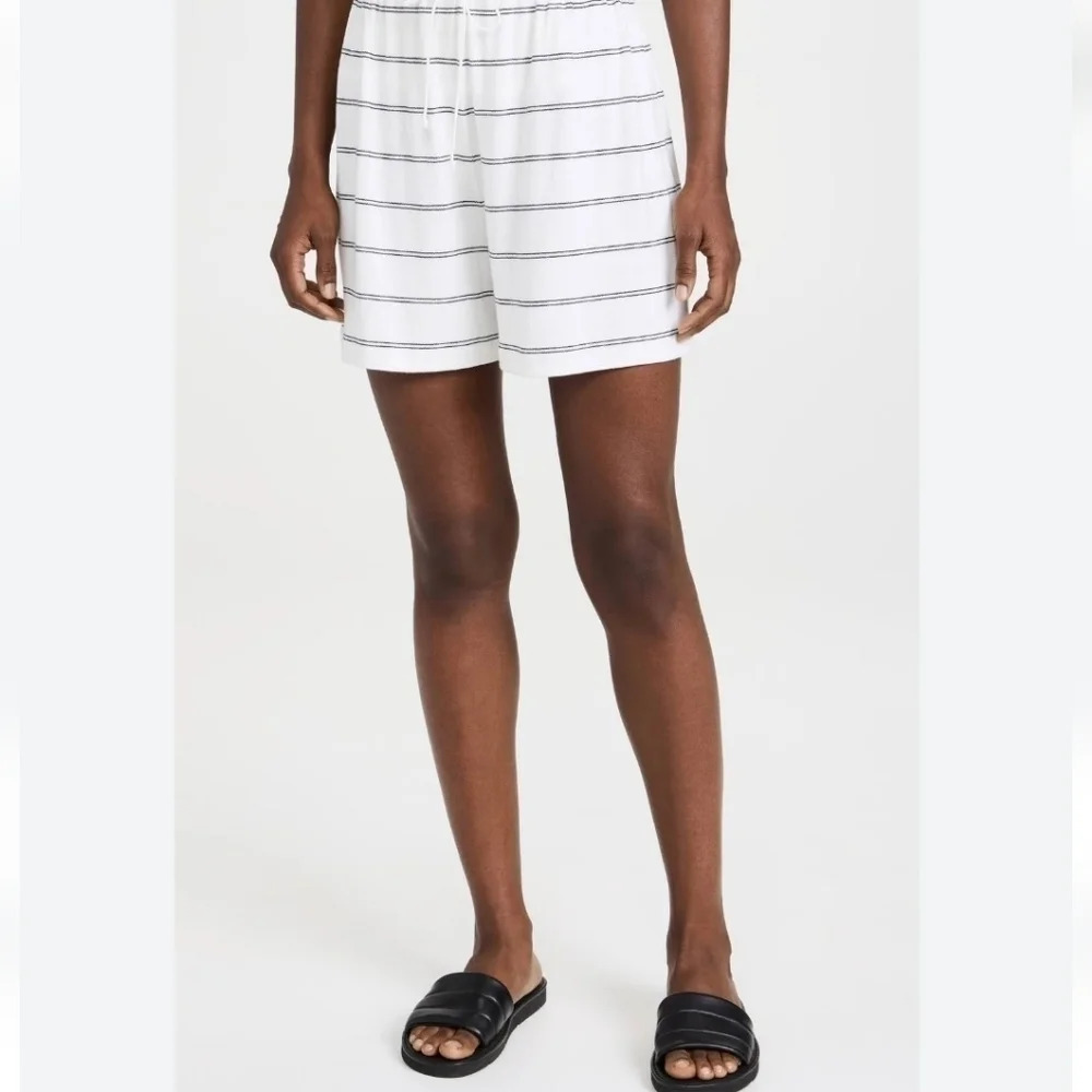 NWT || VINCE || Chalk, Stripes, shorts, baggy, pajamas, pjs, xx small
